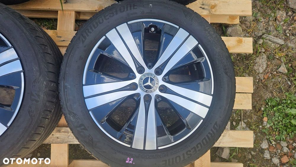 felgi mercedes 206 a2064017100 17" 7j et44.5 opony 225/50/17 2021 5mm - 7