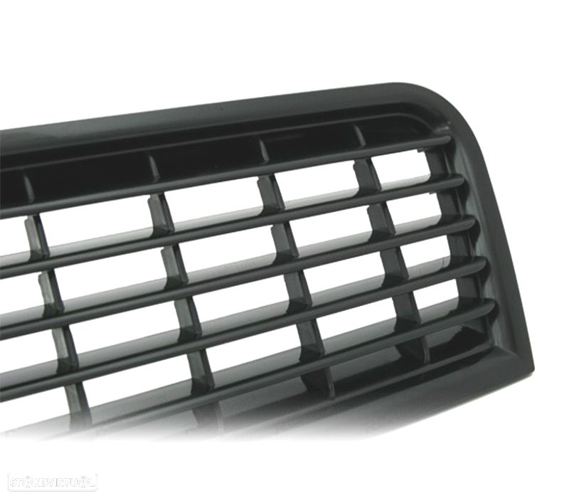 GRELHA FRONTAL SEM SIMBOLO AUDI A4 B6 00-04 PRETA - 2