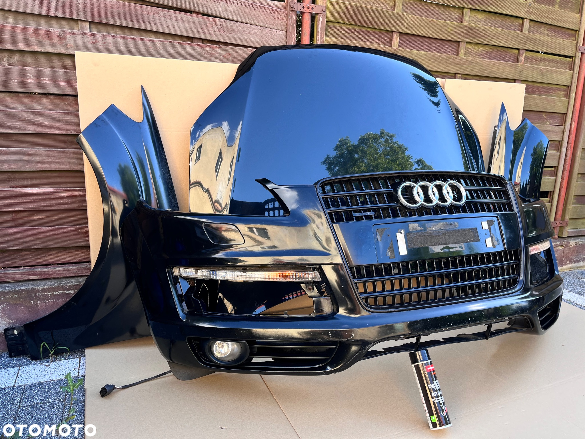 Audi Q7 S-LINE 4L Maska Zderzak Błotnik Kompletny przód - 3