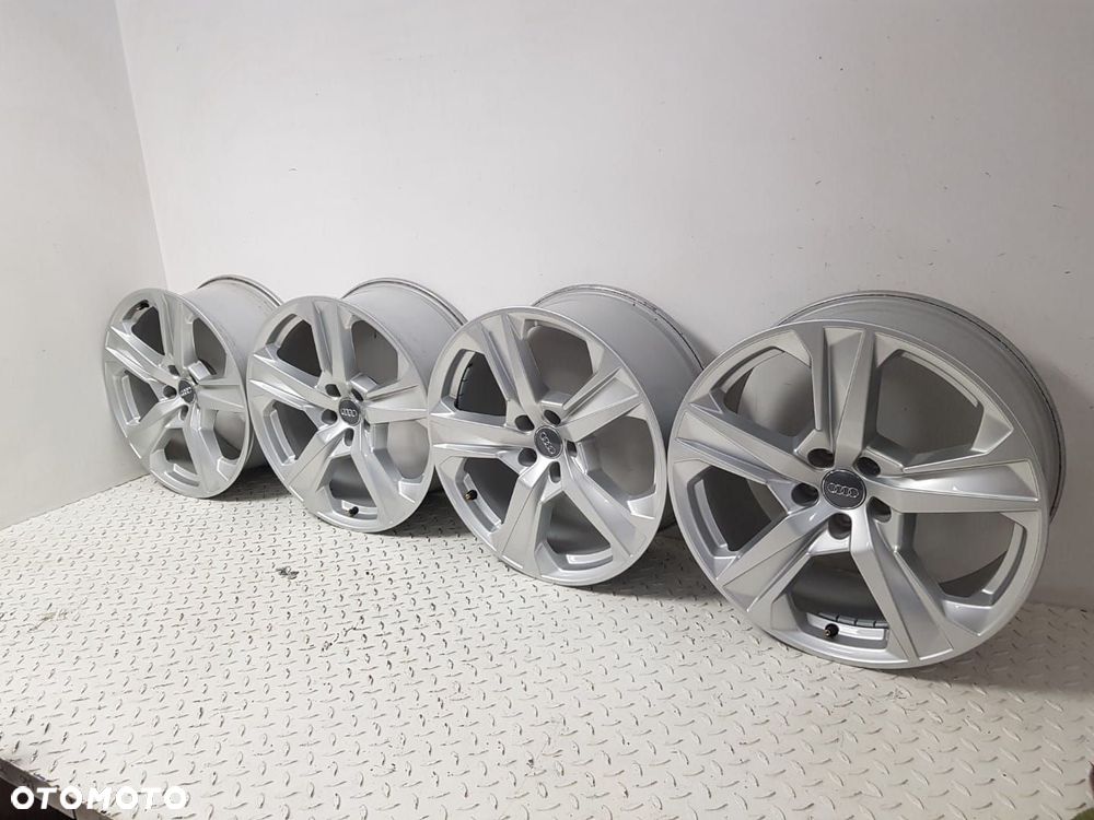 FABRYCZNIE NOWY ORYGINALNY KOMPLET FELG ALUMINIOWYCH ALUFELGI AUDI A6 C8  A7 Q7 8.0J x 19 5x112 ET27 - 2