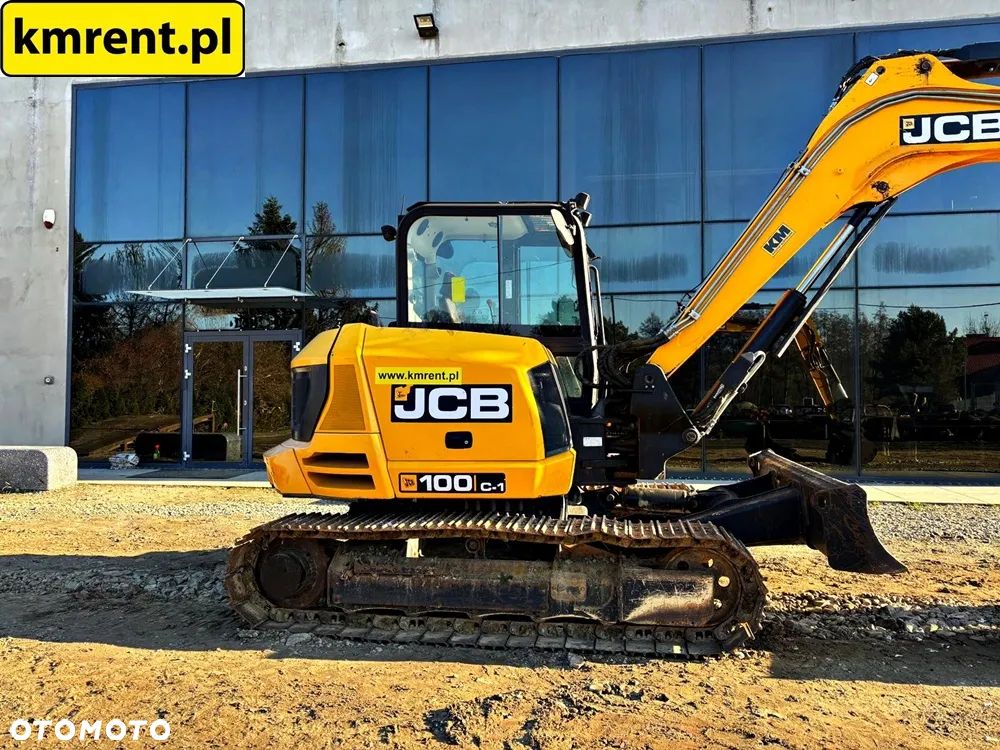 JCB 100C-1 KOPARKA GĄSIENICOWA 2017R. | JCB 8080 8085 KUBOTA KX MECALAC 10 MCR CAT 310 311 - 24