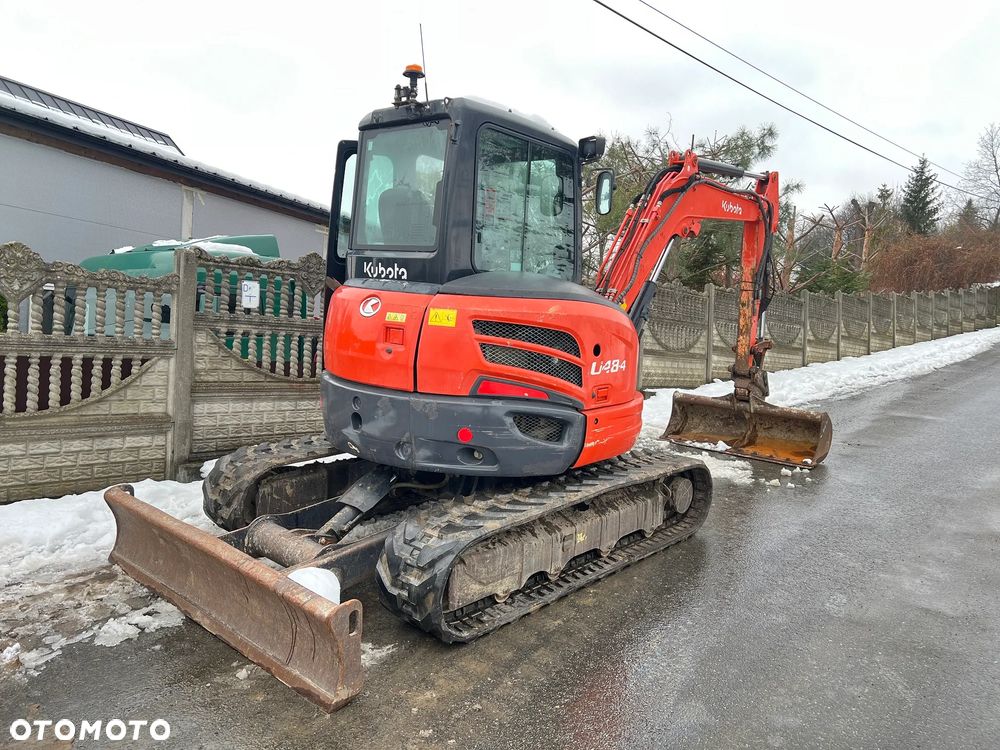 Kubota U48-4 * Koparka Gąsienicowa * Kubota U48 * 5 Ton * Zerowy Obrys * Stan Bardzo Dobry * Midi Koparka * Nowe Gąsienice * - 4
