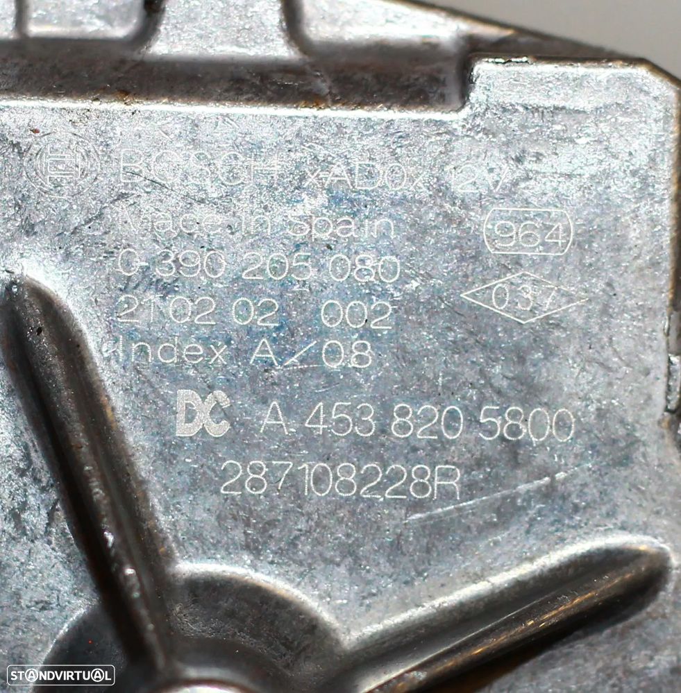 MOTOR LIMPA VIDRO TRASEIRO RENAULT CLIO V - 4