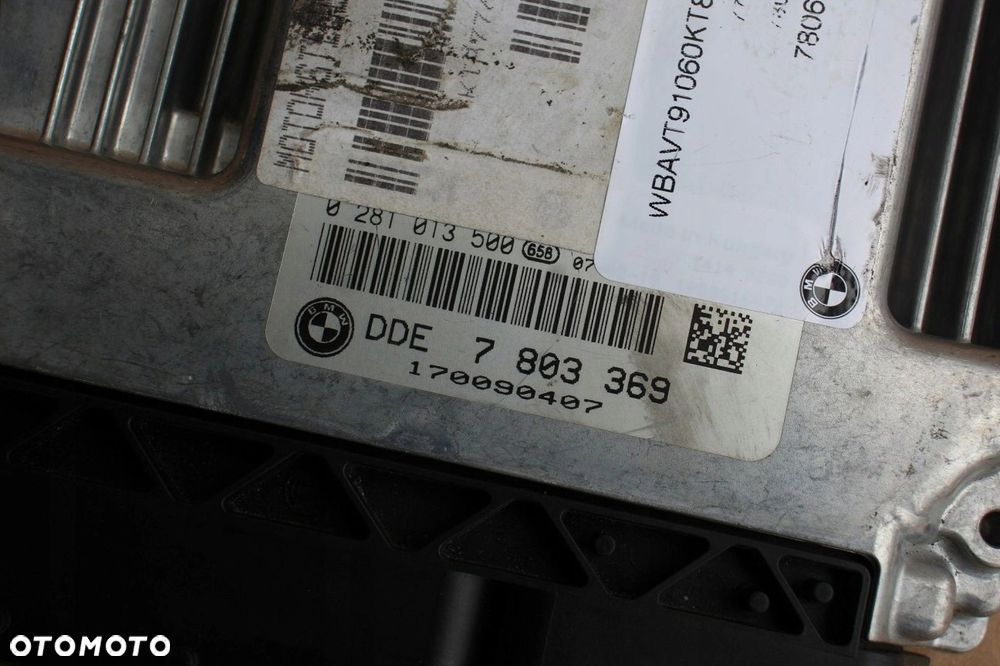 Komputer sterownik silnika BMW 3.0D 231KM M57N2 e9x e6x 7803369 - 2