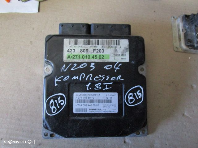 Centralina A2711538579 A0014466902 MERCEDES W203 2004 1.8I SIEMENS - 2