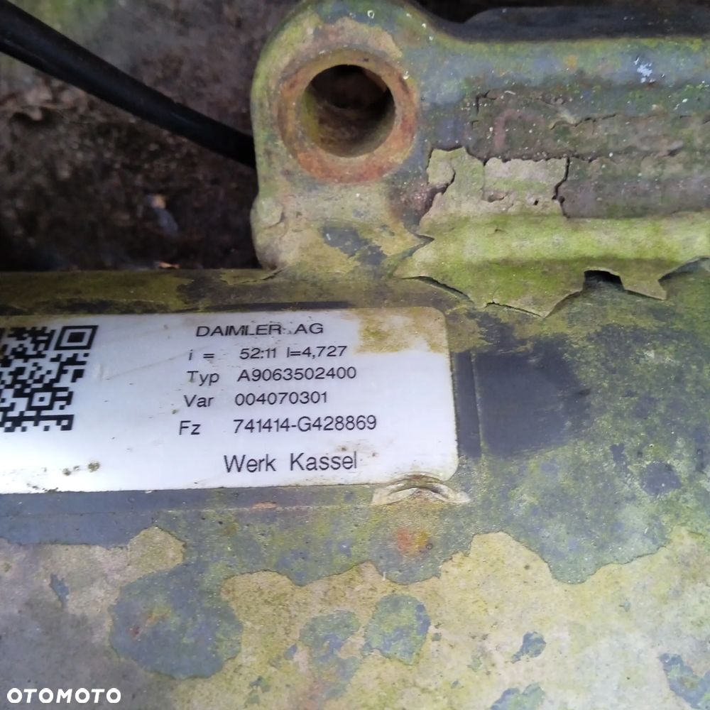 Most dyfer bliźniak Sprinter Crafter 52:11 - 5