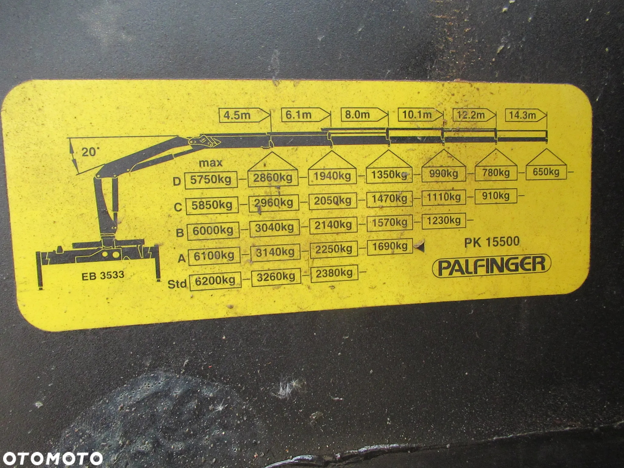 HDS Palfinger Żuraw - 6