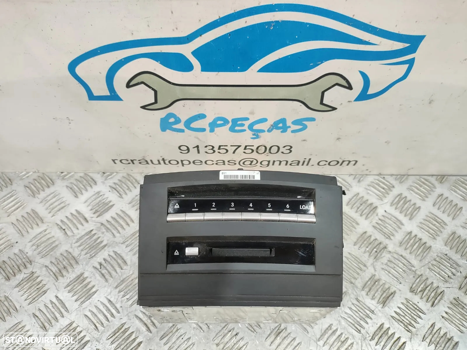 Auto radio caixa CD DVD Mercedes Benz Class S W221 - 7