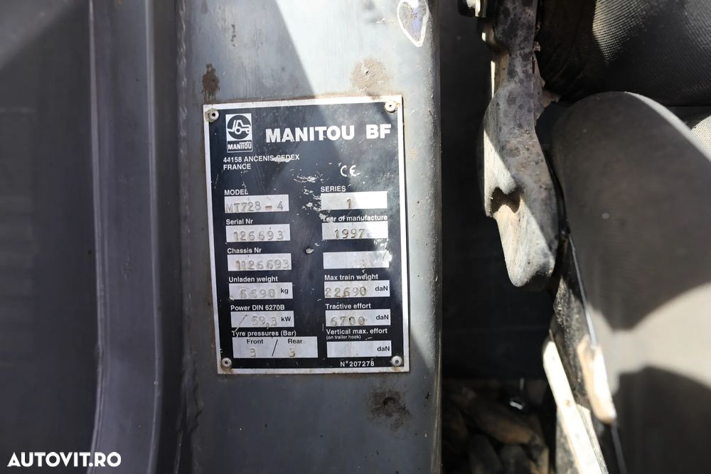 Manitou MT 728-4 - 15