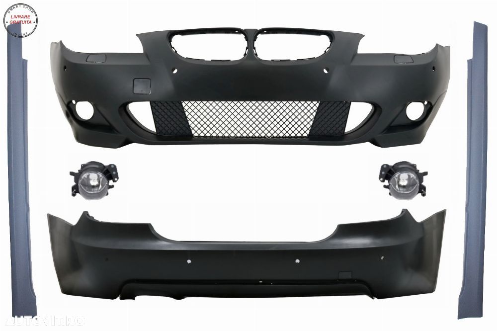 Body Kit Exterior BMW Seria 5 E60 (2007-2010) M-Technik Design- livrare gratuita - 1