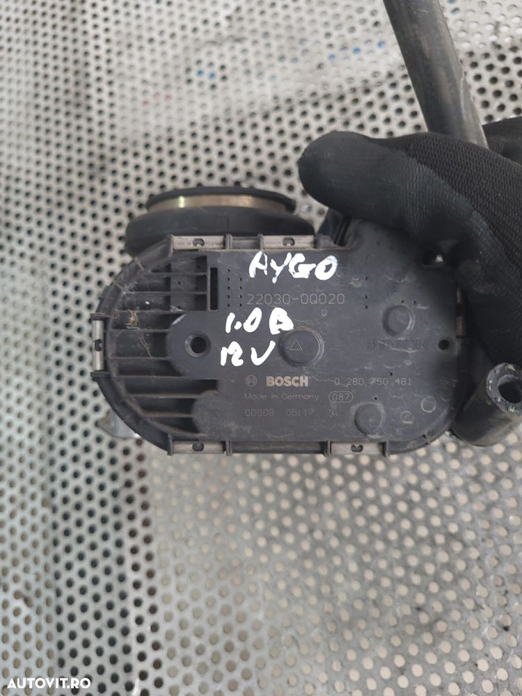 Clapeta Acceleratie Citroen Peugeot Toyota 1.0 Benzina Cod 2203-0Q020 Factura Si Garantie - 5