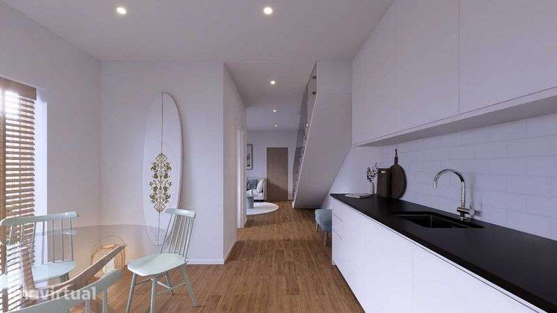 Apartamento Duplex T2 Novo a 50m da Praia - OPORTUNIDADE - Grande imagem: 3/12