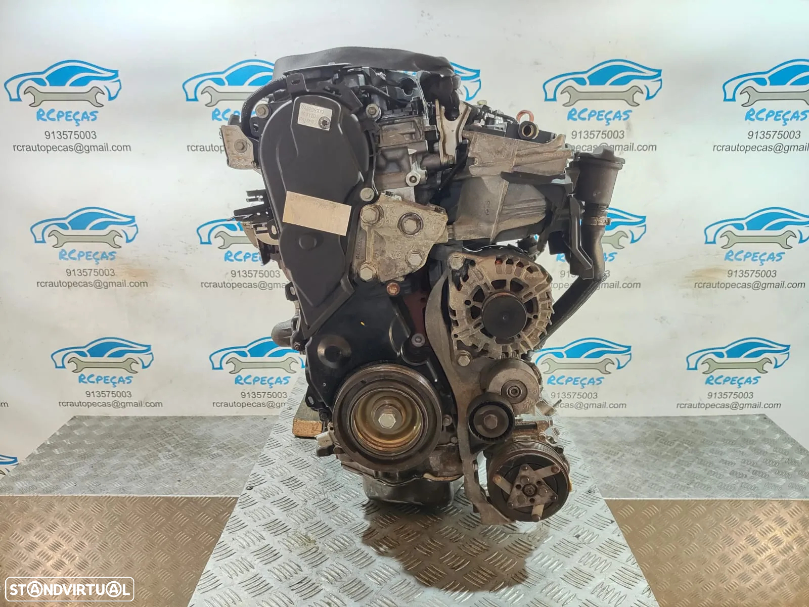 Motor Completo Citroen Peugeot PSA 2.0 HDI 16V 163CV 10DYZD RH02 CITROEN DS5 - 5