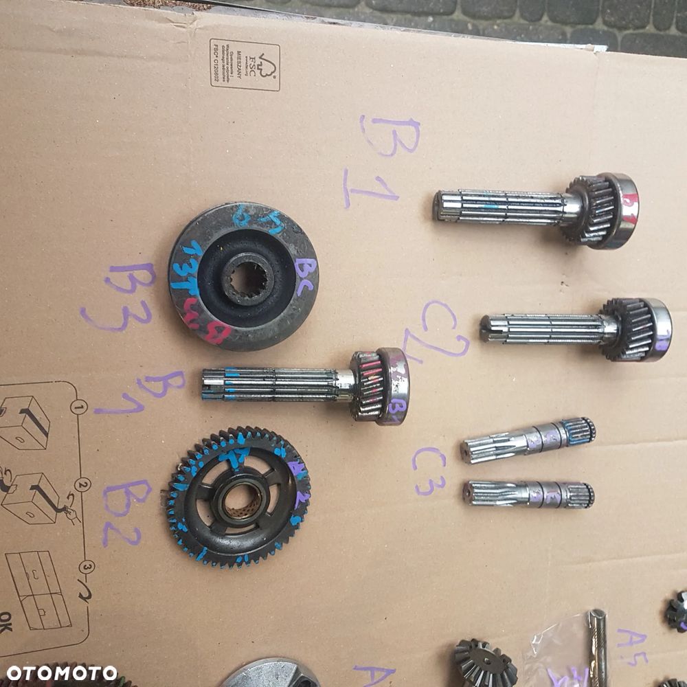 skrzynia biegów tryby frez koło zębatka łożysko napęd mechanizm różnicowy aixam ligier chatenet simpa beriel nova xtoo xtu baroder microcar jDM Grecav Bellier 741 721 751 - 2