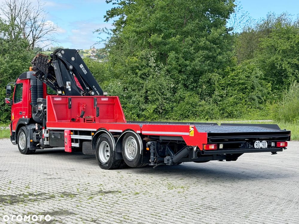 Volvo FMX 370 * LAWETA 7,90m * HIAB 377 EP - 5 HIDUO + PILOT * STAN BDB - 9