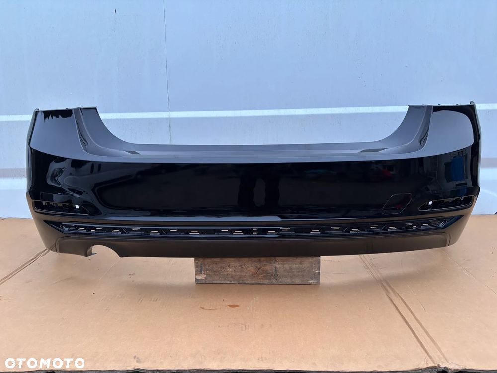 Oryginalny Zderzak Tylny BMW F30 Lift LCI Luxury Sedan Czarny 7384413 7384459 Cały Jak Nowy - 1