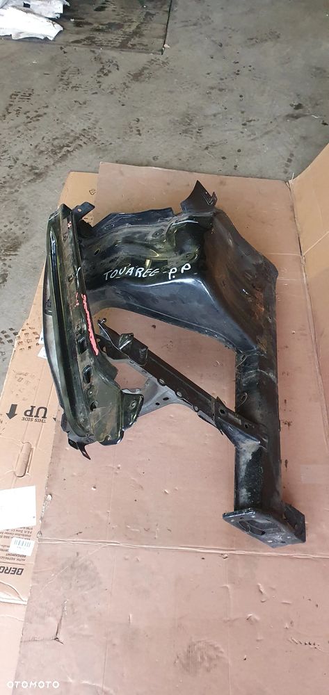 Ćwiartka podłużnica prawa przednia prawy przód VW Touareg 7L - 3