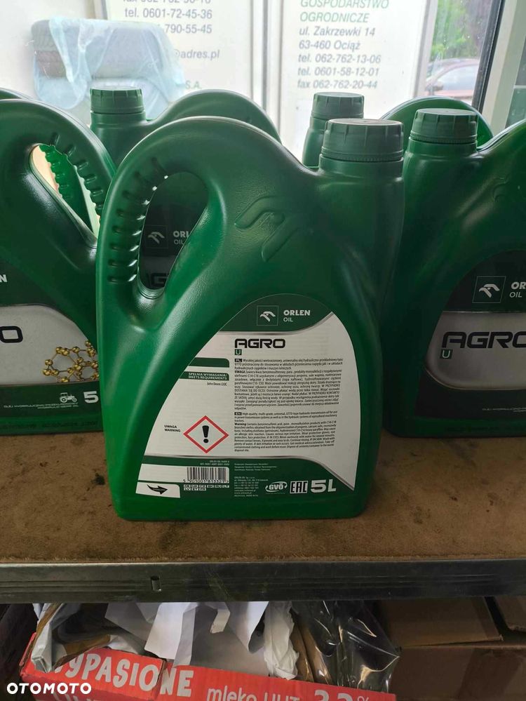 AGRO U ORLEN LOTOS AGROL U OLEJ Hydrauliczno Przekładniowy 5L Oryginał - 3