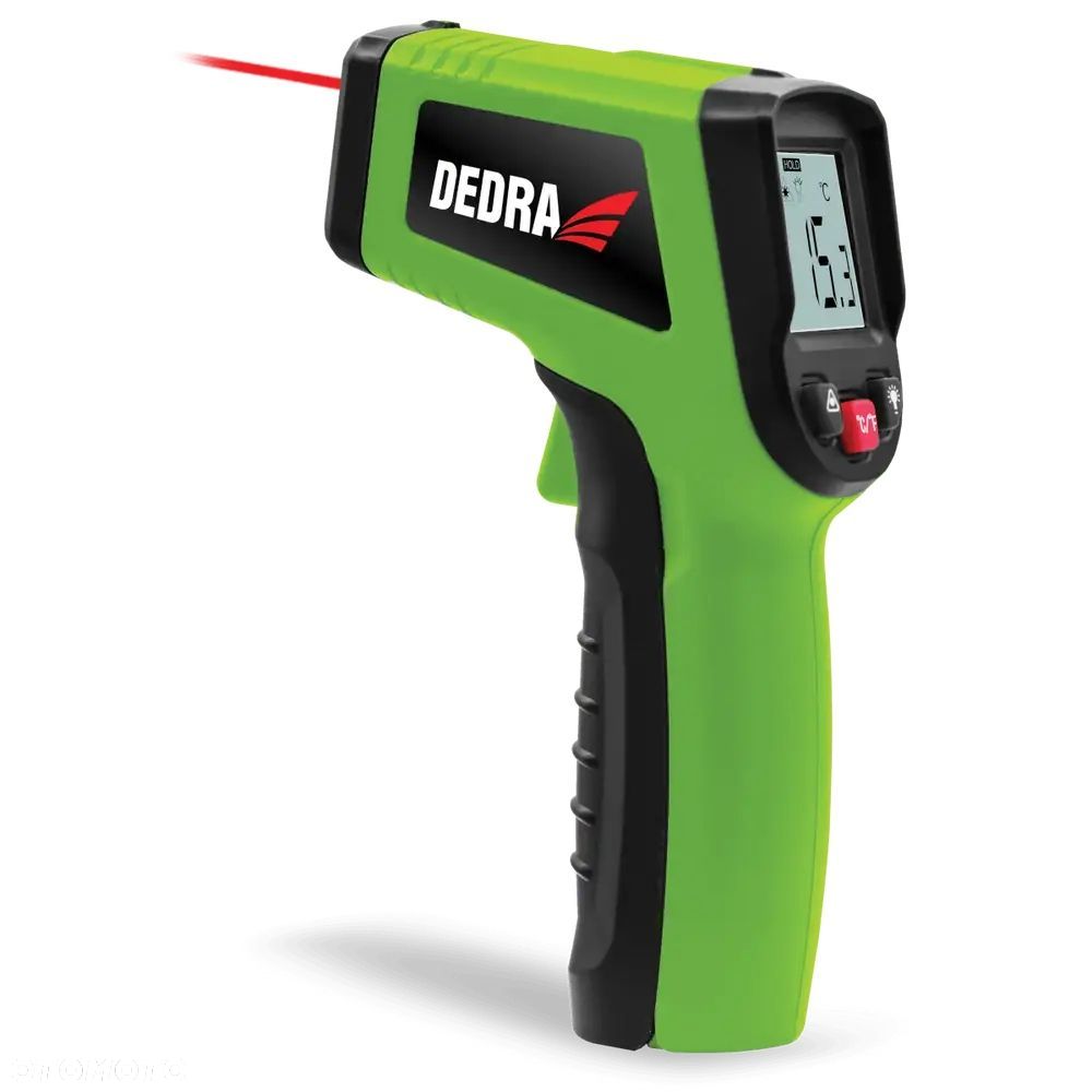 Termometr Pirometr Dedra MC0951 zielony -50 st C do 600 st C - 1