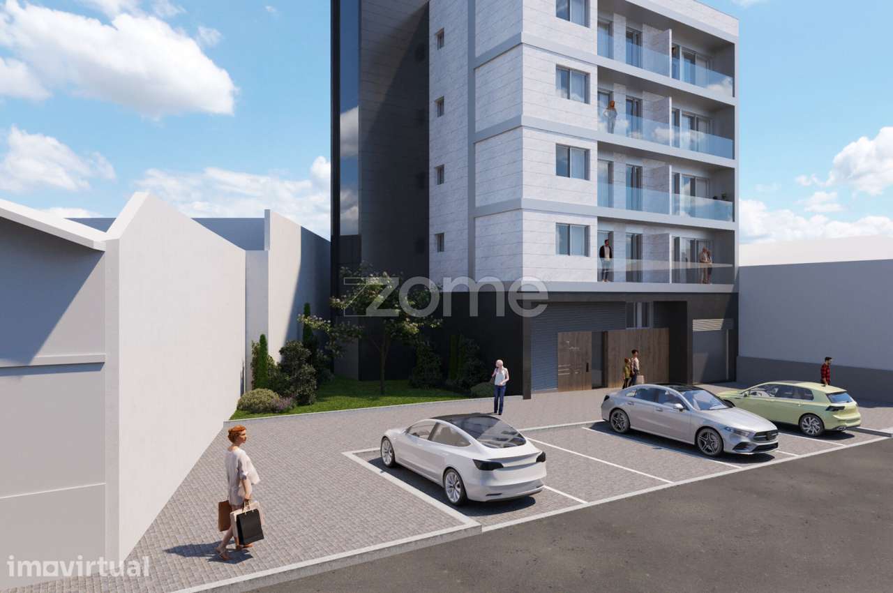Apartamento T1+1 com garagem no Centro da Maia! - Grande imagem: 2/15