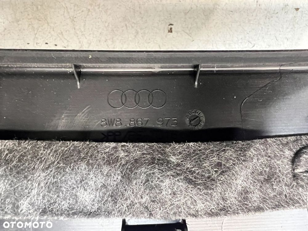 OSŁONA KLAPY BAGAŻNIKA AUDI A5 8W8 8W8867973 - 7