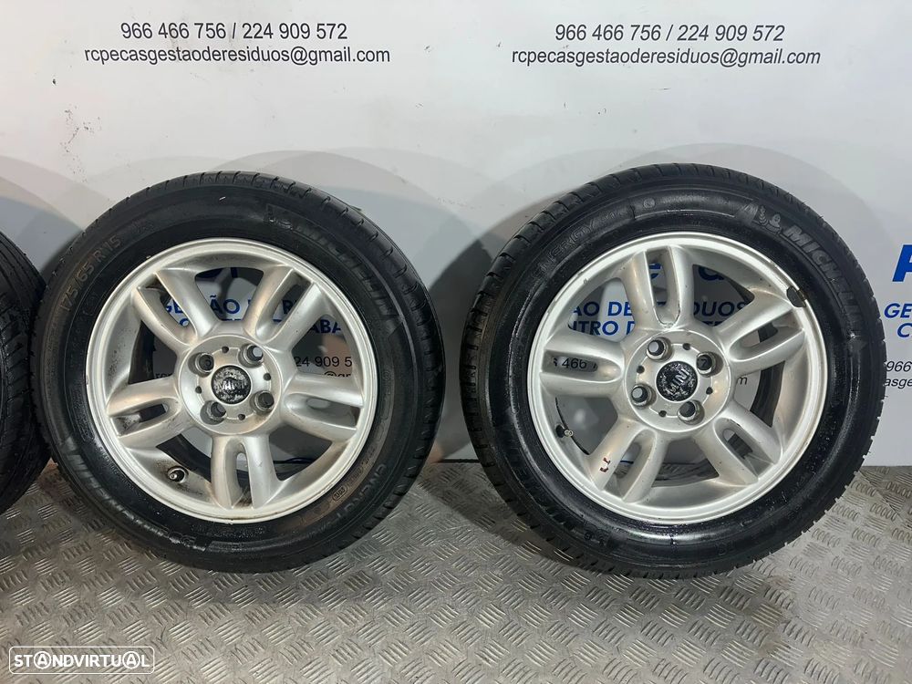 .Conjunto Jantes 15 Originais Mini Cooper One S D JCW 6791930 5.5J ET45 4x100 - 4
