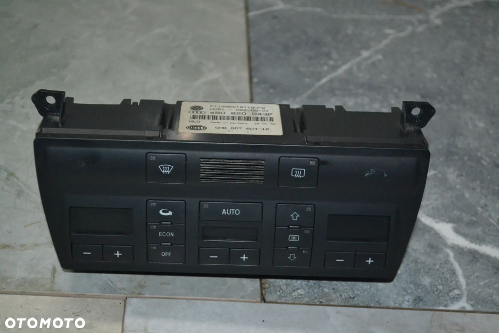 AUDI A6 C5 PANEL NAWIEWU STEROWANIA KLIMATYZACJI 4B0820043P - 1