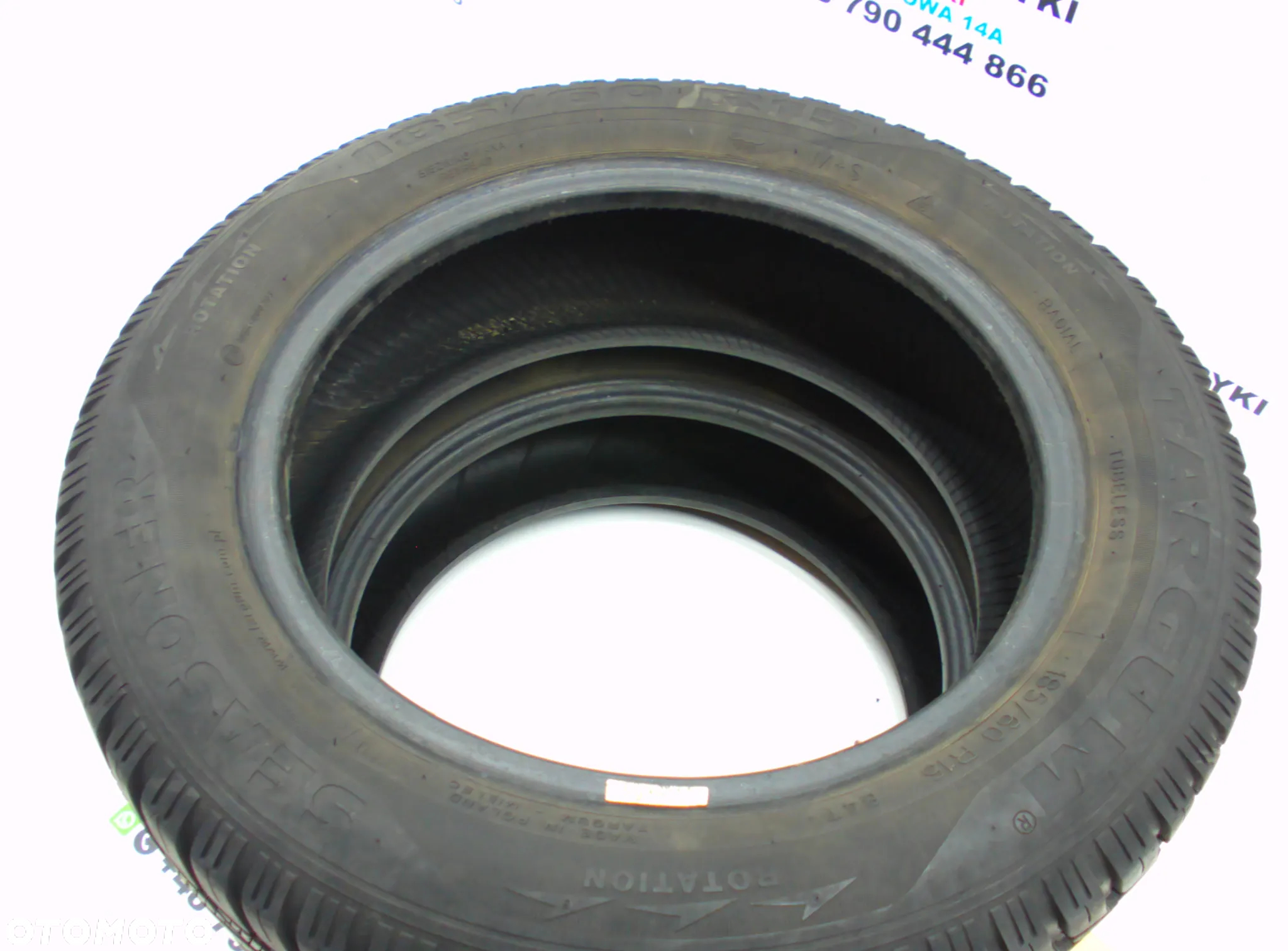 185/60R15 84T Targum M+S Opony zimowe bieżnikowane - 4