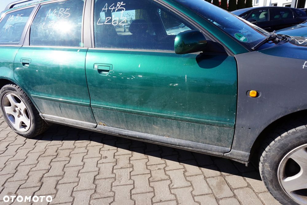 DRZWI PRZEDNIE PRAWE A4 B5 KOMBI LZ6L  ZIELONY AUDI 1994-2001 - 4