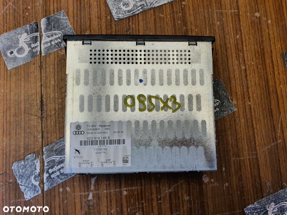 Modul 4D0919146B Sterownik Komputer Tuner TV Odbiornik Audi A3 A4 A6 A8 - 3