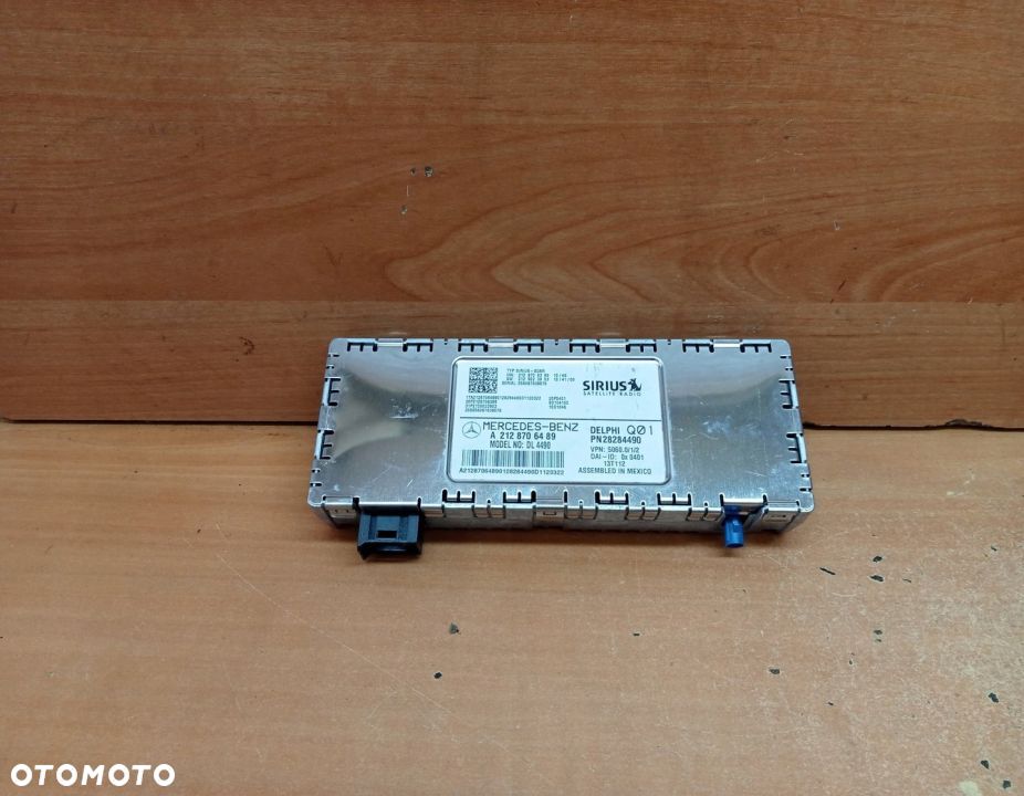 STEROWNIK MODUŁ RADIA MERCEDES GL X166 A2128706489 - 1