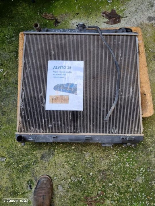 radiador de água Nissan Navara - 1
