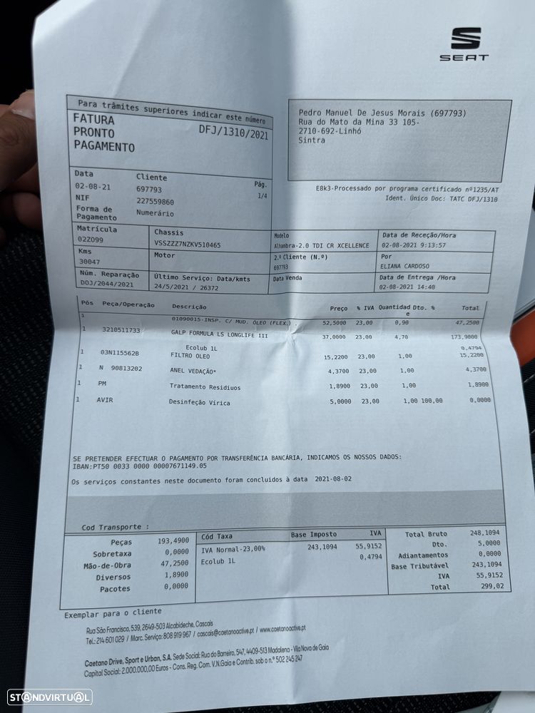 SEAT Alhambra 2.0 TDI Xcellence DSG - 41