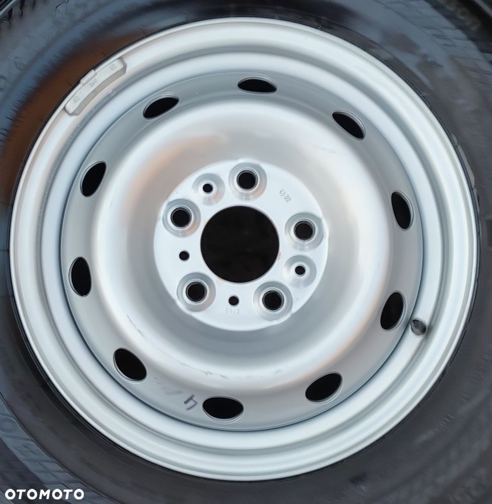 Felgi Stalowe Oryg. Fiat Ducato Peugeot Boxer Citroen Jumper 15 Cali 5x118 6Jx15 Et68 1395239080 Demo Bdb!! - 3