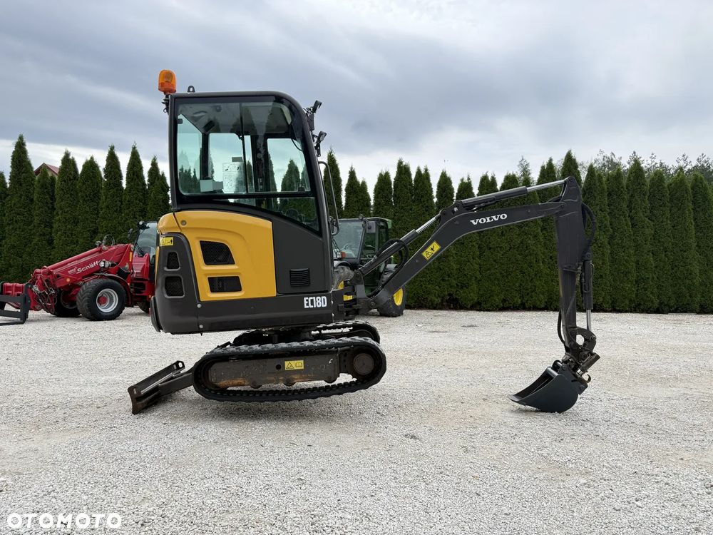 Volvo EC18D EC 18 D / Z NIEMIEC / PIĘKNA / POWERTILT / 2017 ROK / ORYGINAŁ / 15 16 17 20 22 301.6 301.8 VIO PC KX 018 19C 16C 18-3 - 40