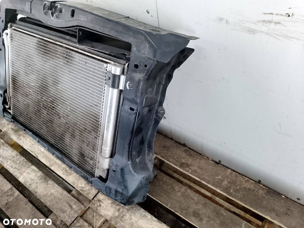 PAS PRZÓD, CHŁODNICE, WENTYLATOR SKODA OCTAVIA II LIFT 1K0121207BC 2.0 TDI - 2