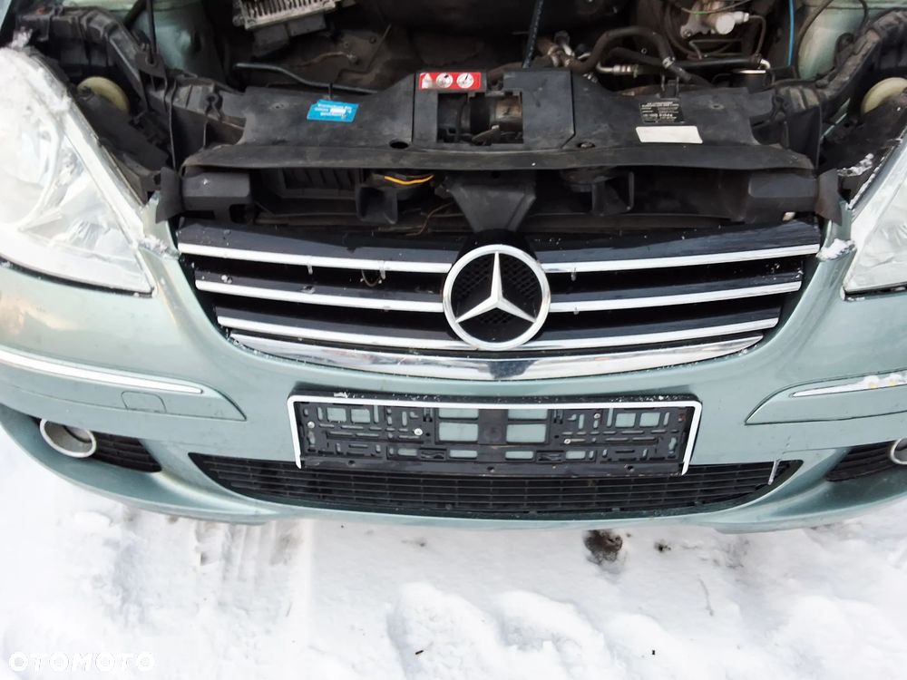 MERCEDES A-KLASA W169 PRZEDNI GRILL CZARNY CHROM PRZED LIFTEM 2004-2008 ROK - 7
