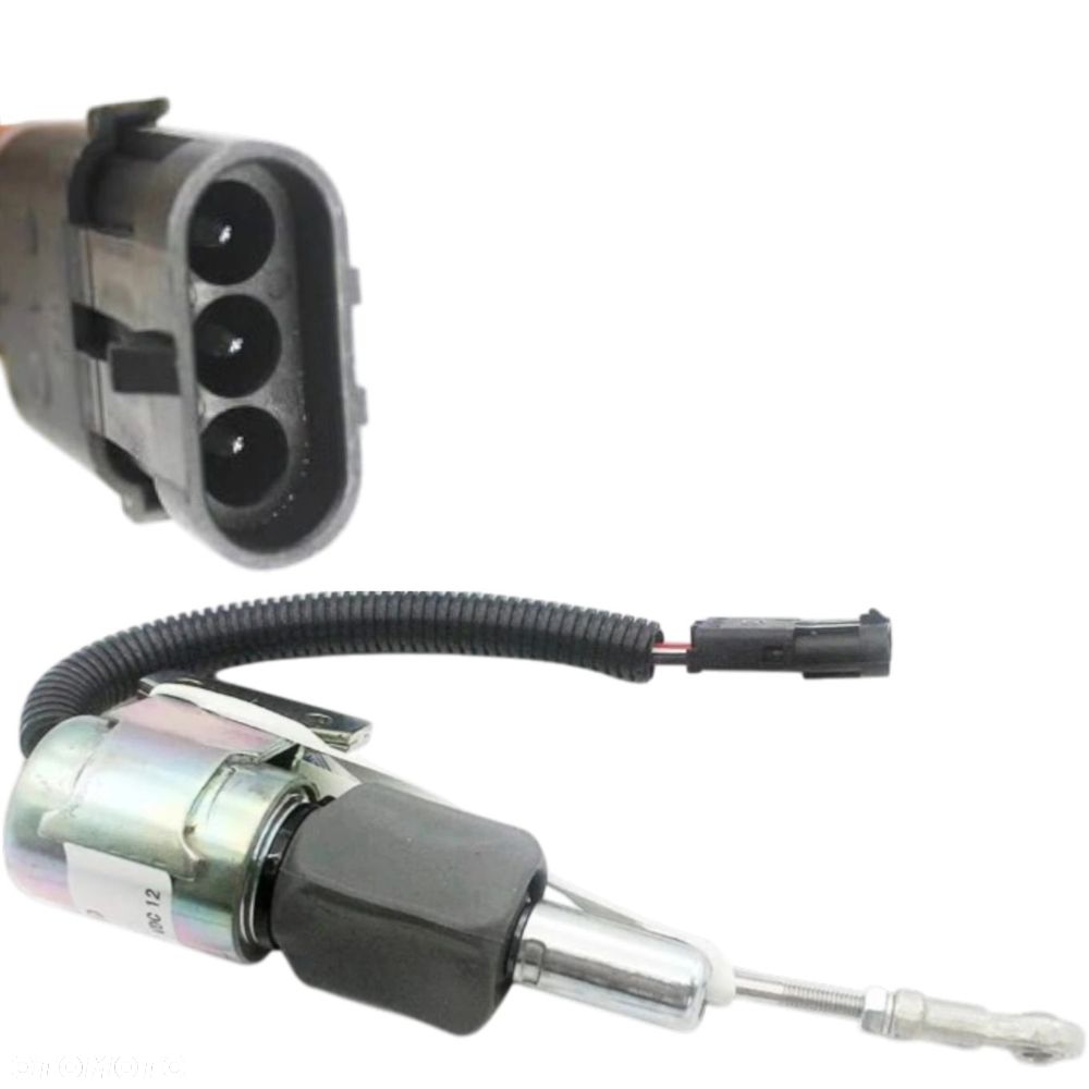 Cewka gaszenia silnika GASZAK SOLENOID CUMMINS CASE MX 24V 3932529 3939700 - 4
