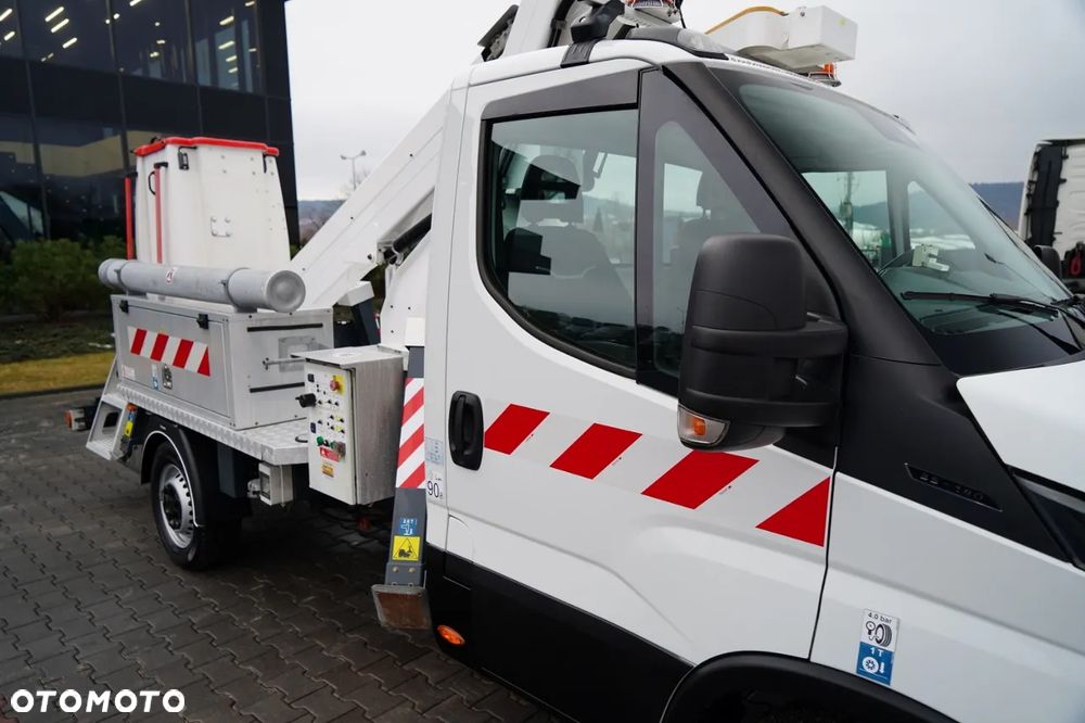 Iveco 35-140 / ZWYŻKA / PODNOŚNIK KOSZOWY FRANCE ELEVATEUR 141 TLE / 4 PODPORY / MANUAL / 2020  R - 20