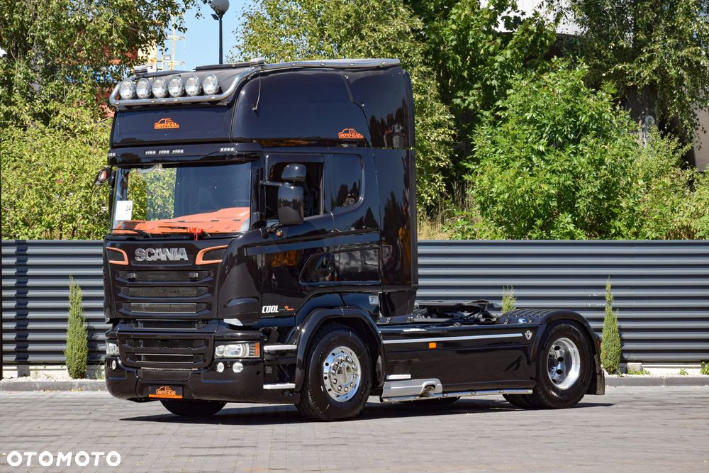 Scania R520 V8 / EURO 6 / FULL AIRMATIC / RETARDER / KLIMATYZACJA / ACC / 2 ZBIORNIKI PALIWA / ALUFELGI / LEDY / FULL SPOILERY / WERSJA PREMIUM / SPROWADZONA - 1