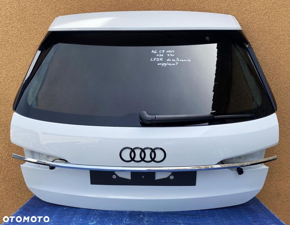 AUDI A6 C8 LIFT LS9R AVANT KOMBI KLAPA BAGAŻNIKA TYŁ TYLNA Do założenia - 1