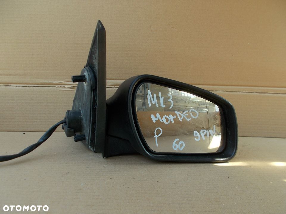 LUSTERKO ELEKTRYCZNE PRAWE FORD MONDEO MK3 60 9-PIN ORYGINAŁ - 2