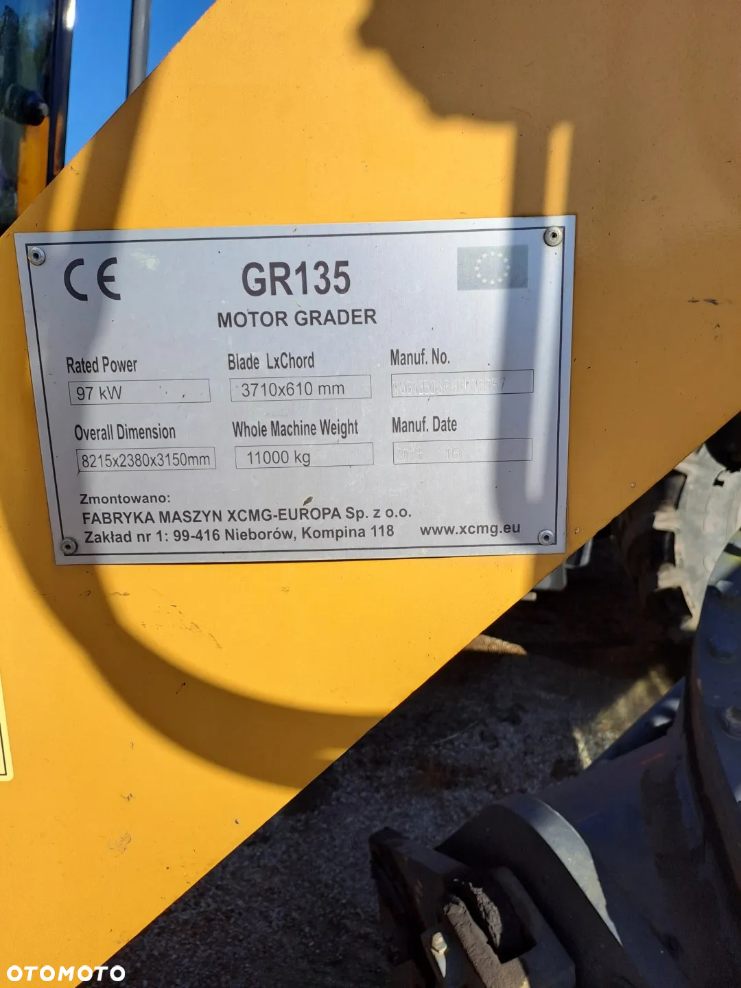 XCMG Gr 135 - 5
