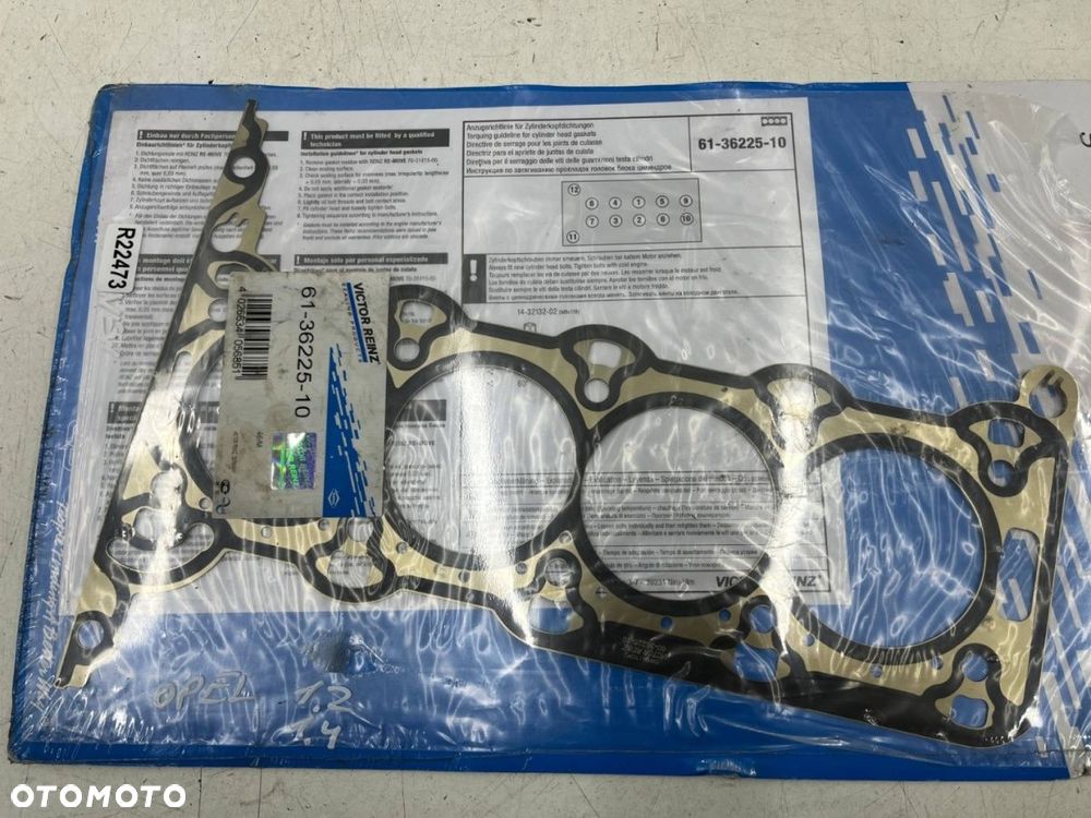 Uszczelka głowicy cylindrów Opel Astra Combo Corsa Meriva Tigra 1.4b 1.2b Victor Reinz 61-36225-10 - 3