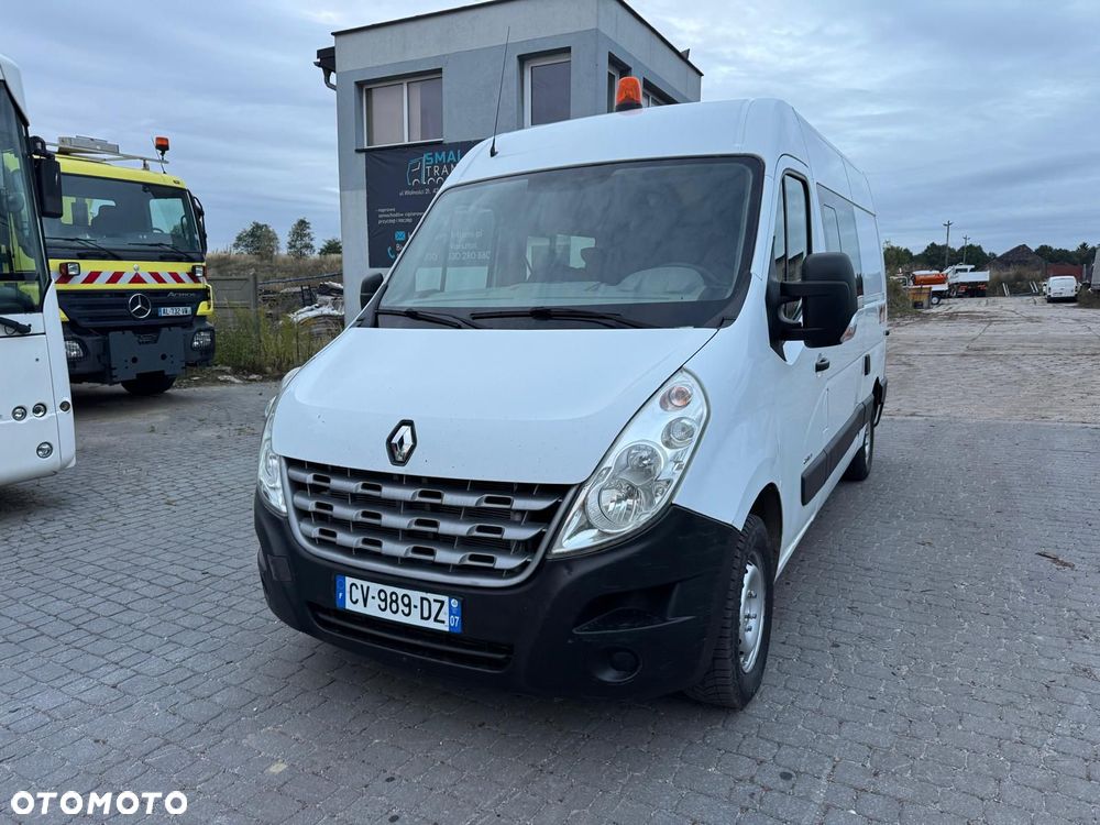 Renault Master 2013r. 6osob Brygadówka KLIMATYZACJA L2H2 - 2