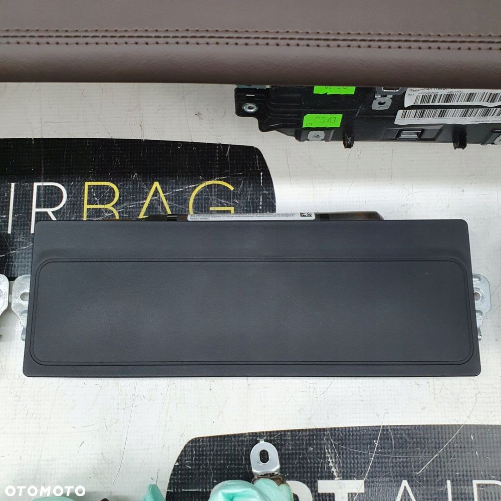 PORSCHE 971 DESKA ROZDZIELCZA BRĄZ KONSOLA KOKPIT PULPIT PODUSZKI AIRBAG AIR BAG PASY KIT SET - 7