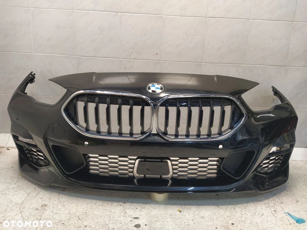 BMW 2 F44 M PAKIET GRAN COUPE ZDERZAK PRZÓD PRZEDNI 4xPDC GRILL ATRAPA CHŁODNICY ZNACZEK HALOGENY ORYGINAŁ - 2