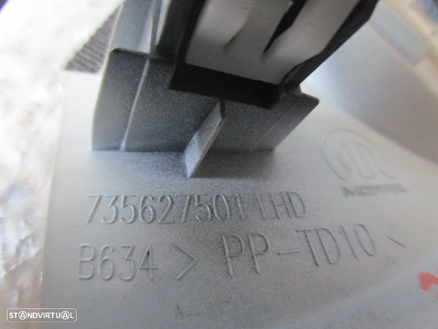 Grelha Friso 735627501 FIAT  500 2 FASE 2 2017 1.2I 69CV 3P BRANCO FE GRE PAINEL FE - 3