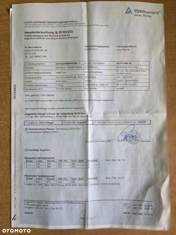 Toyota Verso 1.8 Premium - 24