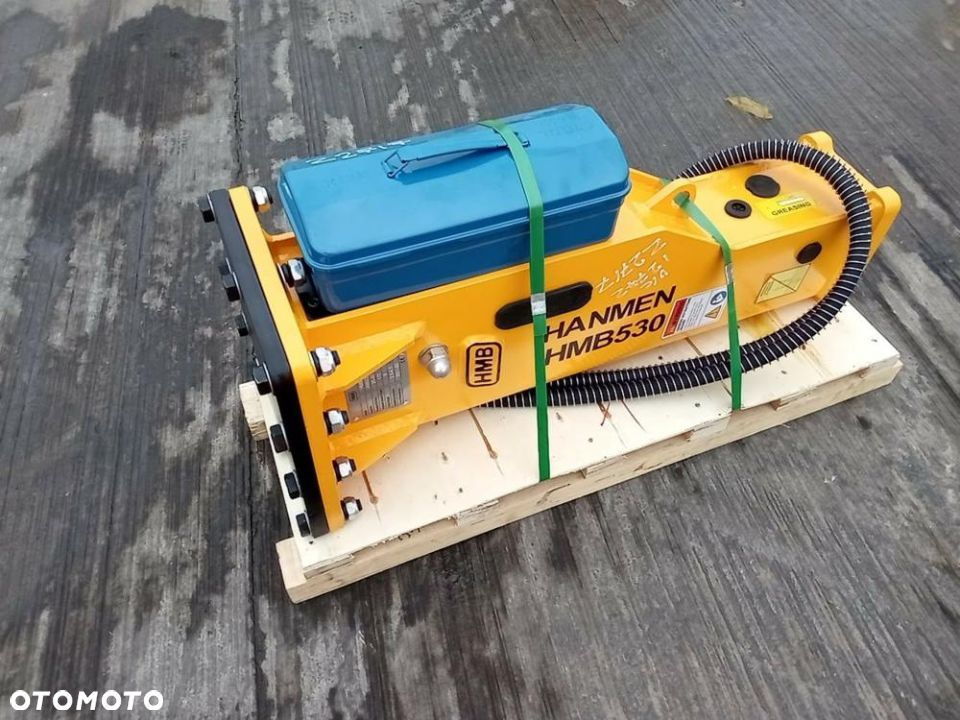 OUTLET ! Młot wyburzeniowy hydrauliczny HANMEN HMB530 waga 190 kg koparka 2-5 tony - 4